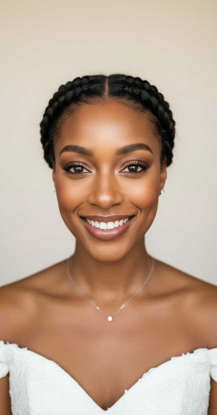 After Milkmaid Braid